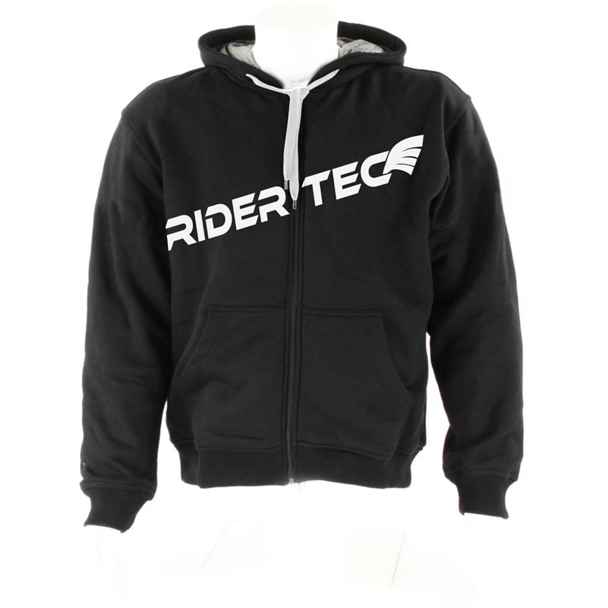 Sweatshirt Noir Et Blanc Rider-tec Taille S
