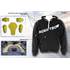 Sweatshirt noir et blanc Rider-Tec Taille M