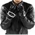 Gants moto-scooter été/demi-saison noir et blanc Race RIDER-TEC Taille XL