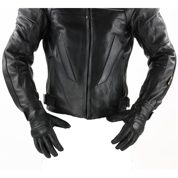 Gants moto-scooter été/demi-saison noir City RIDER-TEC Taille M