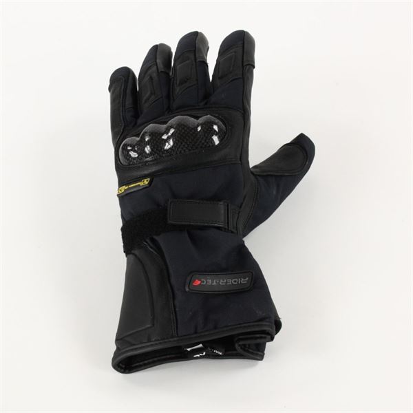 Gants moto-scooter hiver noir Touring RIDER-TEC Taille XXL
