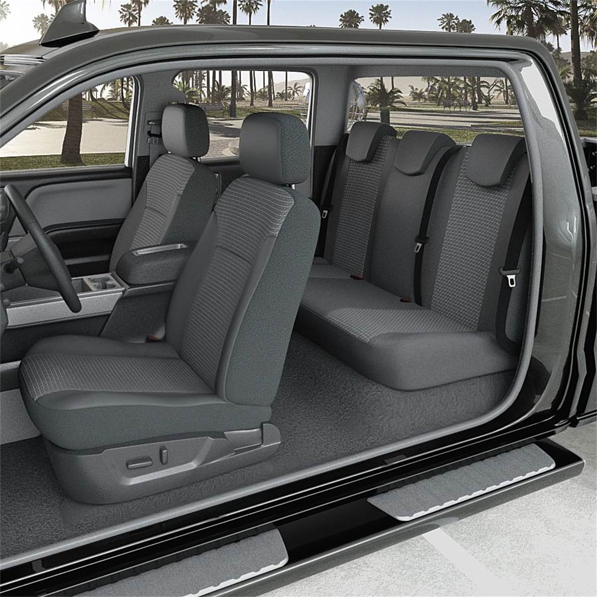 Housses Sur Mesure Pour Isuzu Dmax Double Cabine De 2002 À 11/12