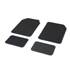 4 tapis de voiture moquette universels ganse bicolore bleue