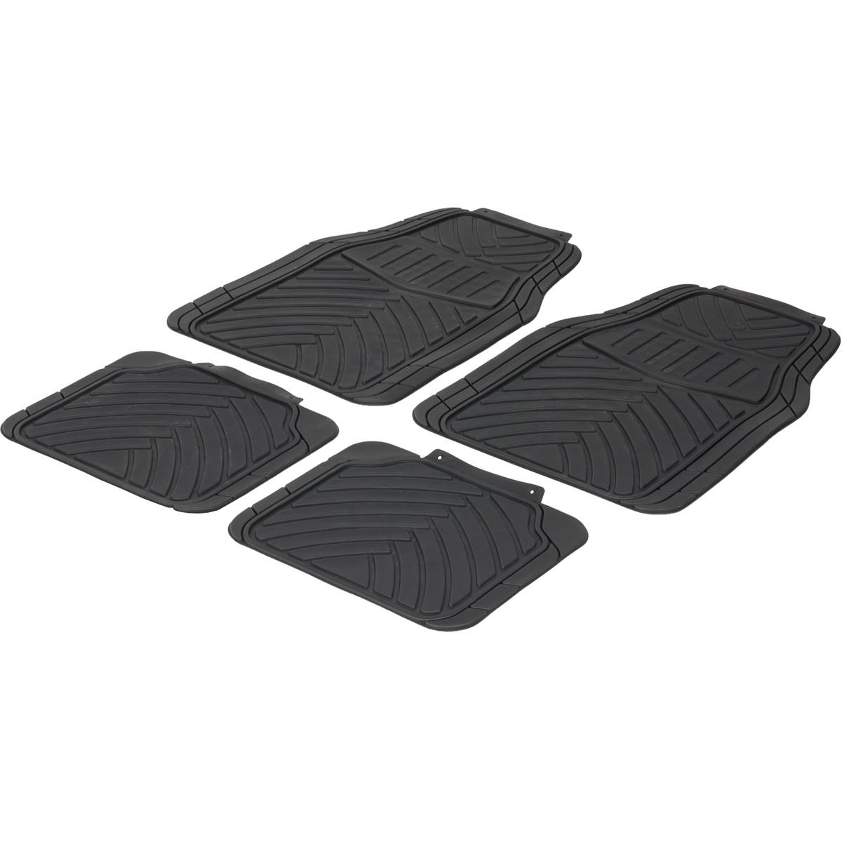 Tapis (4 pièces) De Voiture Pvc Universels Easy Design Pneu