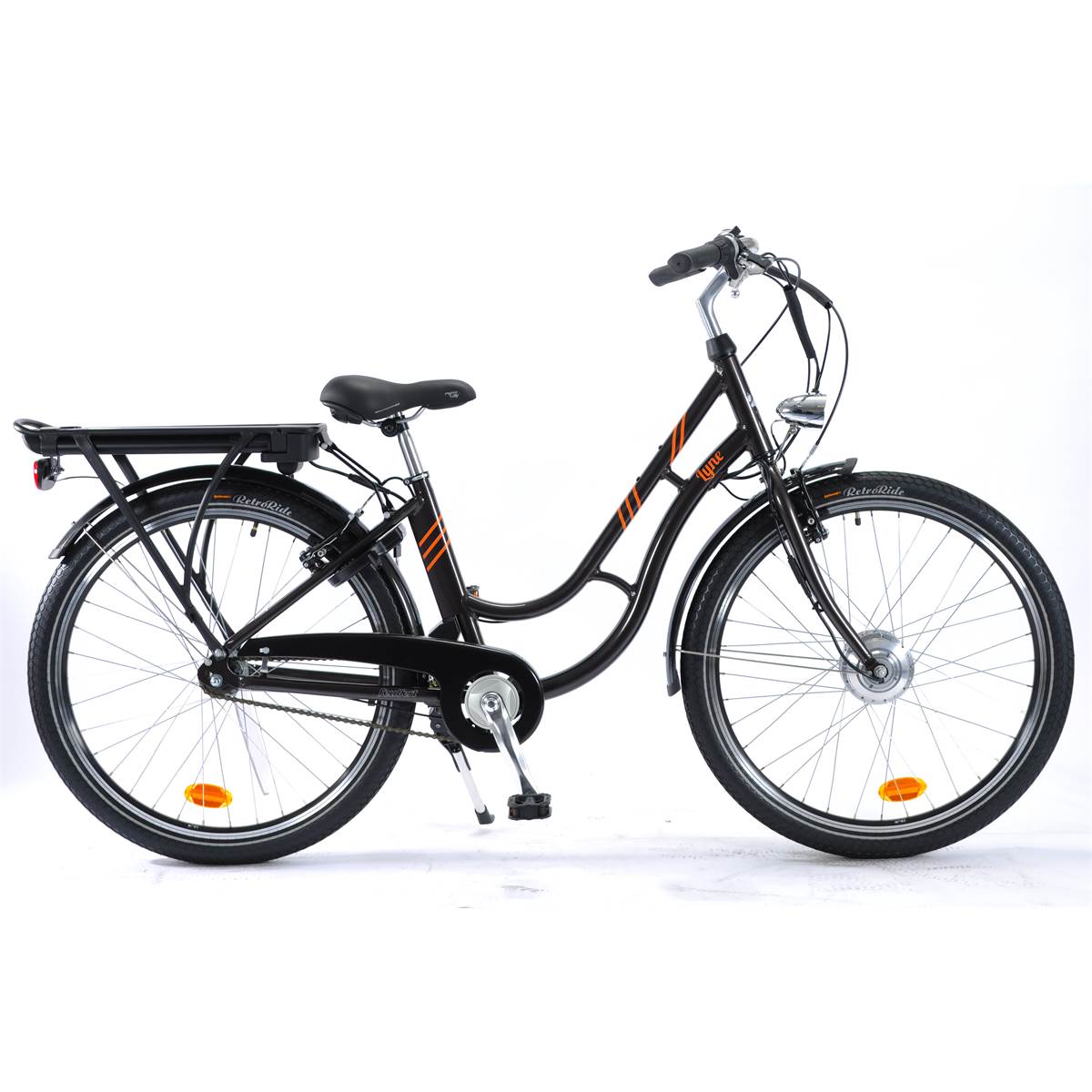 Vélo Électrique Ville Femme Feu Vert Lyne Taille 40 (s) Marron