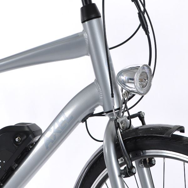 VTC électrique Feu Vert Axel taille 50 (L) gris - 374.4 Wh