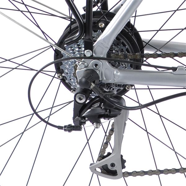 VTC électrique Feu Vert Axel taille 50 (L) gris - 374.4 Wh