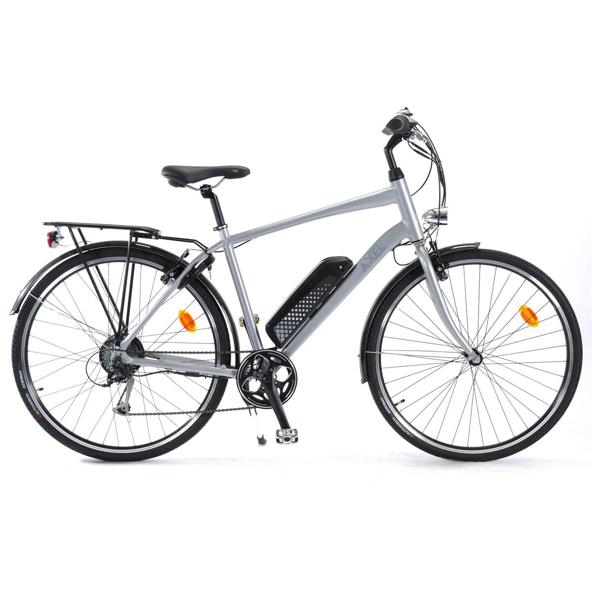Vélo à Assistance Électrique Feu Vert Axel Taille 50 (l) Gris - 513 Wh