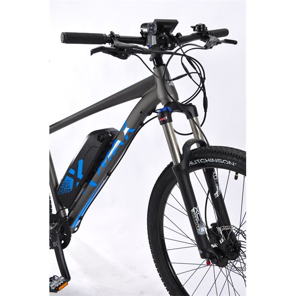 Vélo VTT électrique mixte Feu Vert Max taille 40 (S) gris
