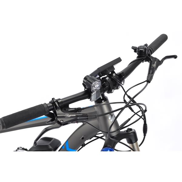 Vélo VTT électrique mixte Feu Vert Max taille 40 (S) gris