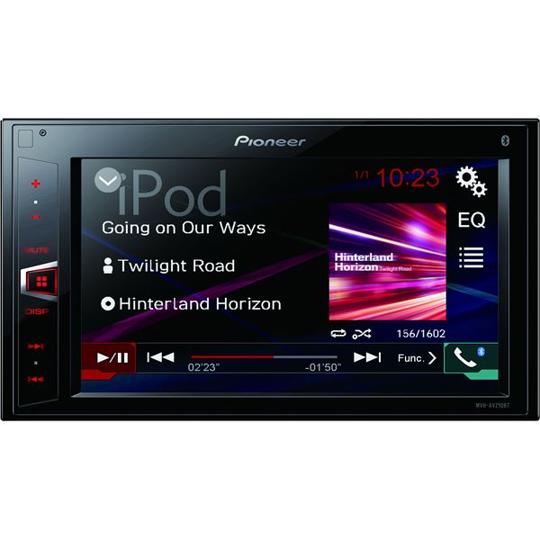 Pioneer mvh av290bt процессорная или нет