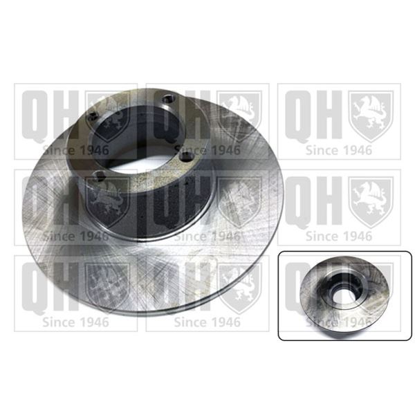 1 disque de frein avant Quinton Hazell BDC1004
