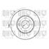 1 disque de frein avant Quinton Hazell BDC3211