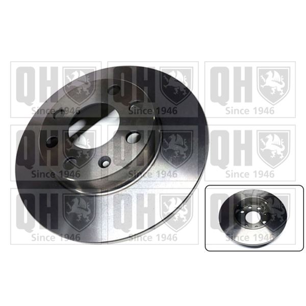 1 disque de frein avant Quinton Hazell BDC3240