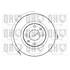 1 disque de frein avant Quinton Hazell BDC3247