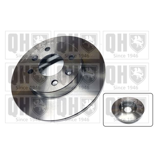 1 disque de frein avant Quinton Hazell BDC3249