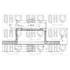 1 disque de frein avant Quinton Hazell BDC3305