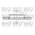 1 disque de frein avant Quinton Hazell BDC3317