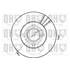 1 disque de frein avant Quinton Hazell BDC3317