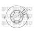 1 disque de frein avant Quinton Hazell BDC3358