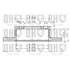 1 disque de frein avant Quinton Hazell BDC3434