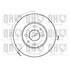 1 disque de frein avant Quinton Hazell BDC3436