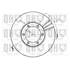 1 disque de frein avant Quinton Hazell BDC3450