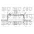 1 disque de frein avant Quinton Hazell BDC3473