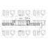 1 disque de frein avant Quinton Hazell BDC3519