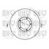 1 disque de frein avant Quinton Hazell BDC3519