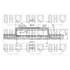1 disque de frein avant Quinton Hazell BDC3573