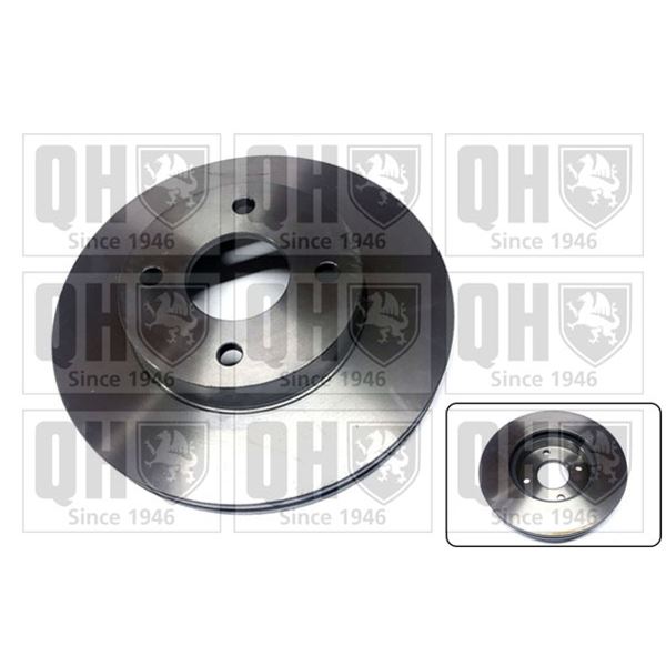 1 disque de frein avant Quinton Hazell BDC3582