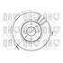 1 disque de frein avant Quinton Hazell BDC3593