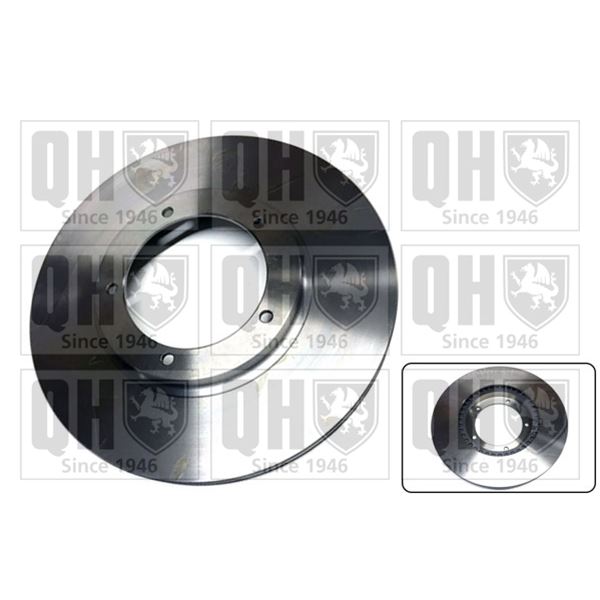 1 disque de frein avant Quinton Hazell BDC3601
