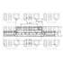 1 disque de frein avant Quinton Hazell BDC3603