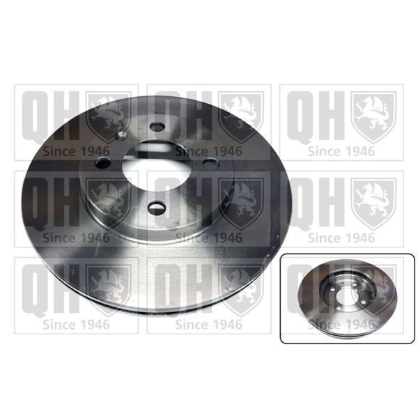 1 disque de frein avant Quinton Hazell BDC3605