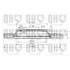 1 disque de frein avant Quinton Hazell BDC3695