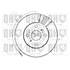 1 disque de frein avant Quinton Hazell BDC3698