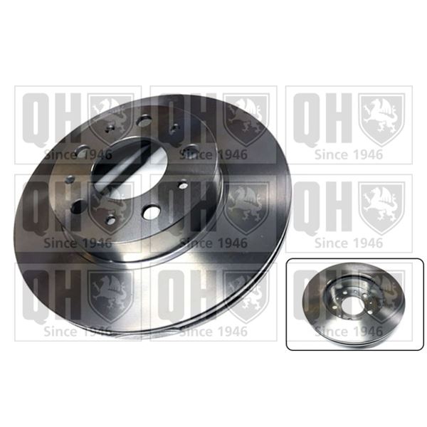 1 disque de frein avant Quinton Hazell BDC3716