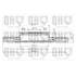 1 disque de frein avant Quinton Hazell BDC3766