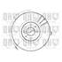 1 disque de frein avant Quinton Hazell BDC3766