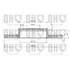 1 disque de frein avant Quinton Hazell BDC3824