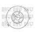 1 disque de frein avant Quinton Hazell BDC3824