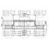 1 disque de frein avant Quinton Hazell BDC3830