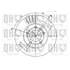 1 disque de frein avant Quinton Hazell BDC3830