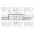1 disque de frein avant Quinton Hazell BDC3908