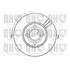 1 disque de frein avant Quinton Hazell BDC3908
