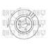 1 disque de frein avant Quinton Hazell BDC3911