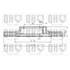 1 disque de frein avant Quinton Hazell BDC3916