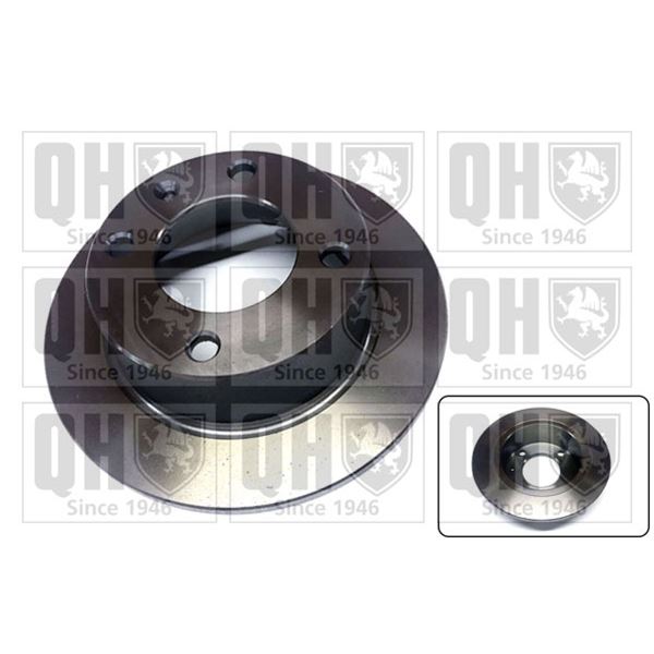 1 disque de frein arrière Quinton Hazell BDC3919
